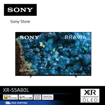 XR-55A80L (55 นิ้ว) | BRAVIA XR | OLED | 4K Ultra HD | HDR | สมาร์ททีวี (Google TV) SONY TV