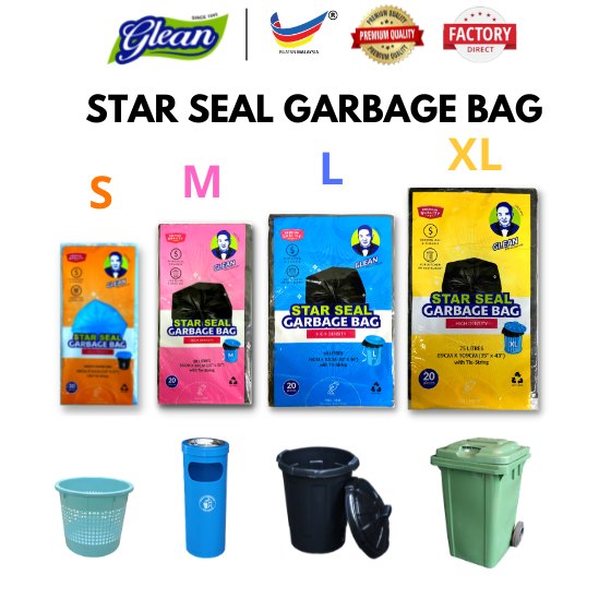 Star Seal XL Garbage Bag – Glean MY