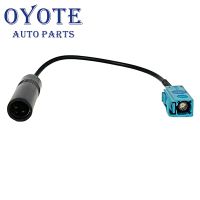 OYOTE 5.5 Inch 12V Car Radio Aerial Antenna Adapter Cable Head Fakra To Female Din For VW Car Aerials Modification Supplies