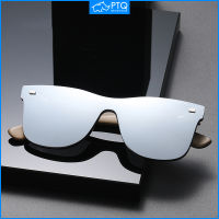 PTQ Shades For Men Sun Glasses For Women Polarized Casual Sun Glasses Large Frame Conjoined Sunglasses New Fashion Trend Sunglasses