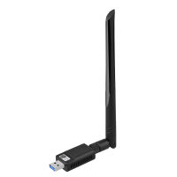 SZC อะแดปเตอร์ Wifi การ์ดเน็ตเวิร์กไร้สายความเร็วสูง Usb3.0 Wi-Fi 6อะแดปเตอร์สำหรับแล็ปท็อป/เดสก์ท็อปดูอัลแบนด์5Ghz/2.4Ghz เครื่องรับสัญญาณไร้สายเพิ่มประสิทธิภาพของเครือข่าย