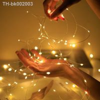 ✺✓ 5Pcs LED Fairy Lights Battery Operated Remote Copper Wire Light Garland For Christmas Wedding Party Decoration String Lights