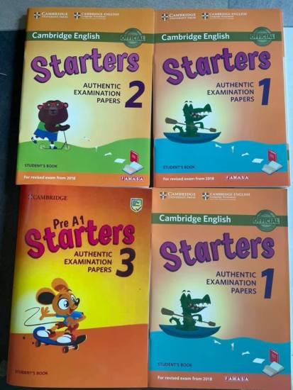 Sách luyện thi cambridge english starters 1 student s book 123 cho bé - ảnh sản phẩm 2