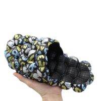 ขายดีที่สุด ioztt2023 - /❦ Man Graffiti Soft Slippers Fashion EVA Beach Shoes Massage Sole Designer Indoor