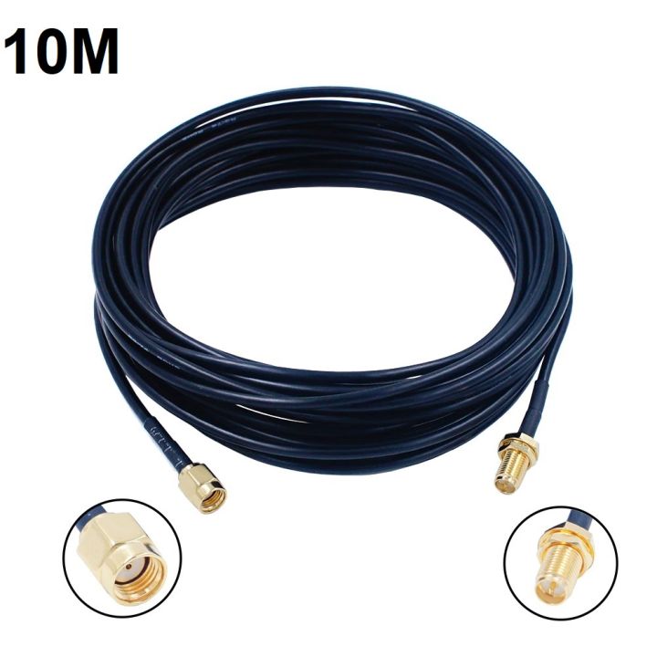 สาย-rg174-rp-sma-wifi-antenna-signal-booster-cable-ยาว-10-เมตร