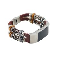 ✱ Wristband Replacement For 2 Strap Band Charge Leather Bracelet smart wristband Accessories