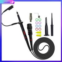 LOVOKK 200 MHz เครื่องแสดงคลื่นกระแสไฟฟ้าของ P2200 สีดำสีดำ 100:1 หัววัดคลิป โพรบ Oscilloscope หัววัด