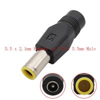 1/2/5Pcs 5.5 x 2.1mm Female Jack to 7.9 x 5.5mm Male DC Power Plug Connector Converter for Lenovo IBM Laptop Adapter  Wires Leads Adapters