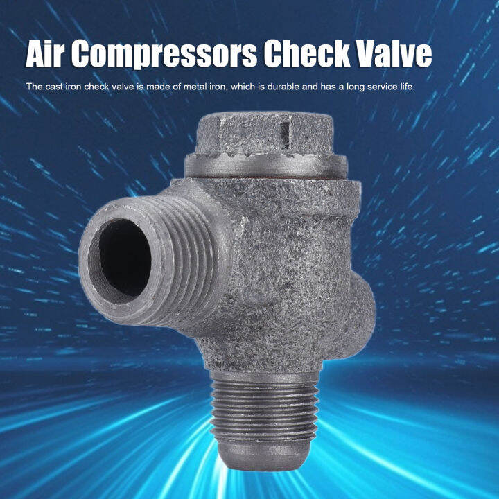 Replaceable Air Compressor Valve Portable 3 Way Check Valve for Air