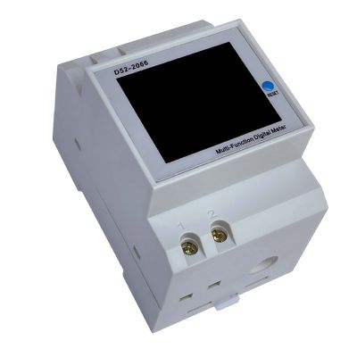 Din Rail Digital Voltmeter Current Wattmeter Electric Energy KWh Meter Frequency Volt Amp Monitor