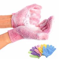 New Gloves Exfoliating Shower Scrub Body Bath Peeling Mitt For Exfoliating Bath Sponge Ingrown Hair Exfoliating Face Scrubber