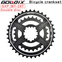 SRAM GXP ใบจานจักรยาน38-28T/36-26T,จานหน้ารถจักรยานแบบแคบกว้างสำหรับ SRAM GXP XX1 XO CNC AL7075 MTB ชุดจานหน้าจักรยานเสือภูเขา