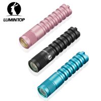 Outlook LED Torch Mini EDC Flashlight 3 Modes Portable Waterproof AAA Everyday Carry Keychain Flash Light Max 120LM EDC01 Rechargeable  Flashlights