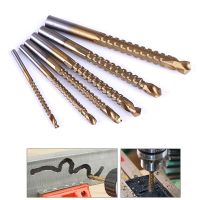 ELEGANT 6pcs/lot 3-8mm Titanium Coated HSS Drill Bit Electric Drill Hole Grooving Drill Saw Carpenter Woodworking Tools