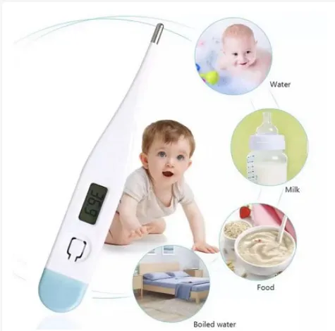 G&P Electronic Digital Lcd Screen Display Baby Celsius Thermometer Children  Adults Thermometer with automatic alarm