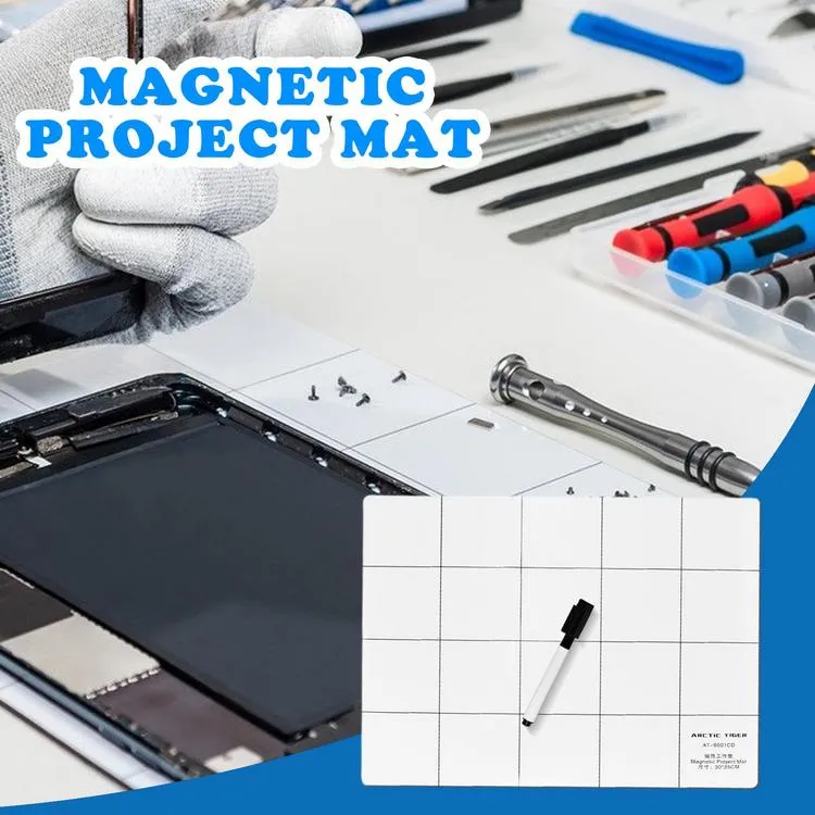 iFixit Magnetic Project Mat - Rewritable Magnetic Work Surface for  Electronics, Phone, Laptop Repair