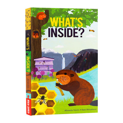 Whats in it English original picture book whats inside childrens animal encyclopedia popular science reading three-dimensional Book Exploring the mysteries of natural phenomena English original English book