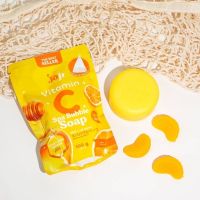 ? 1 แถม 1 Joji Vitamin C Spa Bubble Soap 100 g โจจิ สบู่ [ Beauty ]