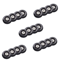 20Pcs Roller Skates Non-Flashing Wheel Skate Wheel 70X24mm Bearing Skate Accessories Non-Slip