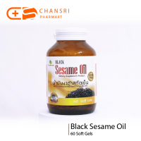 น้ำมันงาดำสกัดเย็น ป้องกันเบาหวาน Black Sesame Oil 60 เม็ด