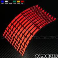 Autocollants décoratifs imperméables pour jantes de roue avant et arrière de moto décalcomanies Casting Stripe S1000RR S1000 RR 16X