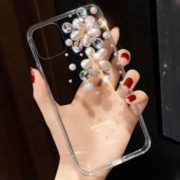 Pearl Goddess 3D Electroplated Luxury Fashion Case for iPhone 12 11 Pro XR  XS Max 7 8 Plus SE