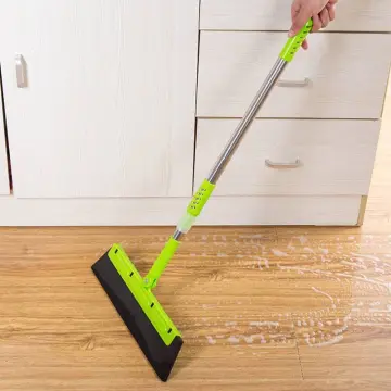 Tiktok 3 In 1 Rotatable Magic Wiper Scraper Mop Broom Floor