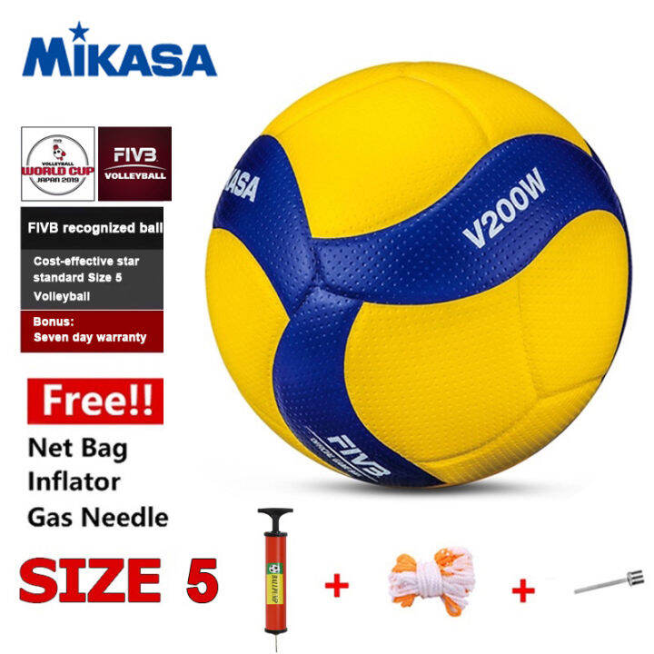 Mikasas V200W/V300W/V330W volleyball ball size 5 Competition Training