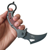 มีดพับ มีดคารัมบิต Fox Outdoor Karambit Knives DA106