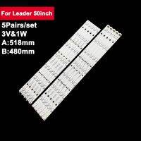 5pair Backlight TV Strip LED For Leader 50inch TV50LED1301 D50LW7100 IC-A-HWBB50D290L1 HWBB50D290R1 MD30757EU D50LW7100 LE50LNW6 Electrical Circuitry