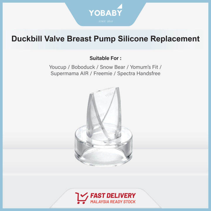 Duckbill Valve Breast Pump Silicone Replacement Valve Lazada