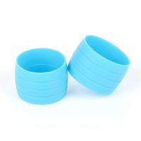 1 Pair Bike Silicone Elastic Strap Fixing Ring Plugs Waterproof Wear Resistant Loops for Road Bike Bar Tape