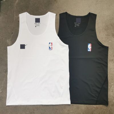 The NBA sleeveless tight vest quick-drying top male running fitness sports vest top basketball training.