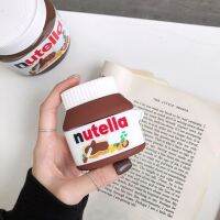 Nutella เคสกระป๋องใส่ซอสเฮเซลนัทสำหรับหูฟัง Airpods 1 2 Pro 3เคสมือถือซิลิโคนนิ่มฝาครอบป้องกันหูฟังกันกระแทก