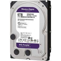 WD Purple 6TB กล้องวงจรปิดเฝ้าระวังฮาร์ดดิสก์ไดรฟ์ SATA 3.5 WD63PURZ