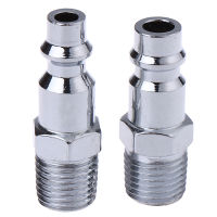 Asahi Motor 1/4 "External Thread PNEUMATIC Quick coupling ตัวเชื่อมต่อชาย US EU Style Joint CONNECTOR