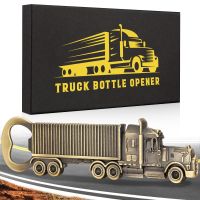 ♀☋ LKKCHER 3D Truck Beer Bottle Opener Gift Set for Men Retro Exquisite Corkscrew Perfect Present for Truck Driver Boyfriend Gifts