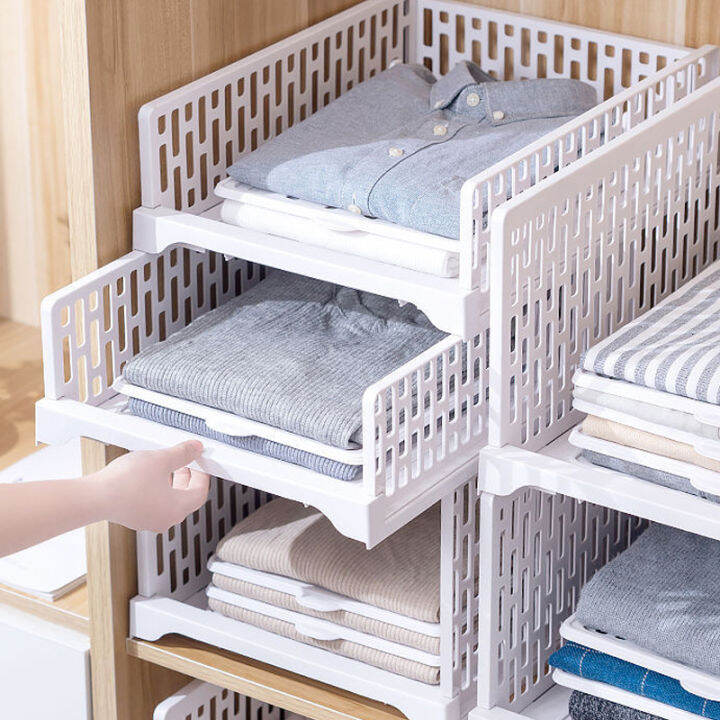 ABL Detachable Wardrobe Organizer Stackable Storage Clothes Foldable