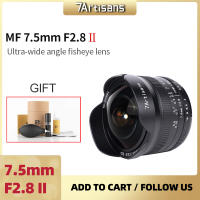 7Artisans 7 artisans 7.5mm F2.8 II Large Aperture Wide-Angle Micro Single Manual Fixed Focus For Canon / Sony / Nikon / Fuji / Olympis / Panasonic