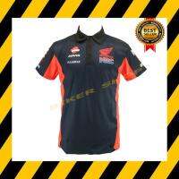 เสื้อโปโล HONDA JP-0857 คอดำ ผ้านาโนแห้งไวActive DryวัสดุUPFกัน UV ดูดซับและระบายเหงื่อไม่อับชื้น (พร้อมส่งทันทีได้รับของ2-3วัน)