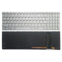 Original FOR ASUS N56 N76 N550 N750 Q550LF N550LF N550JV with BACKLIT SILVER KEYBOARD 0KNB0 6629US00 9Z.N8BBU.N01