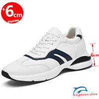 Sports Man Sneakers Elevator Shoes Height Increase Shoes for Men Height Increasing Shoes Insole 6-7CM