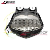 ☒โคมไฟเครื่องบ่งบอกสัญญาณไฟเลี้ยวไฟเบรกท้ายสำหรับ Kawasaki Ninja 250R EX250-J EX250 08-12 Ninja250R 2008 2009 2010 2011 2012