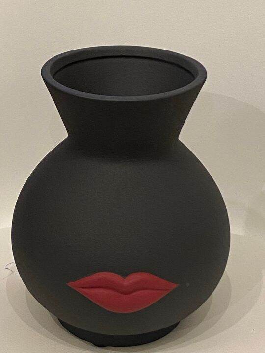 Lips Vase Matte Vase Lazada PH