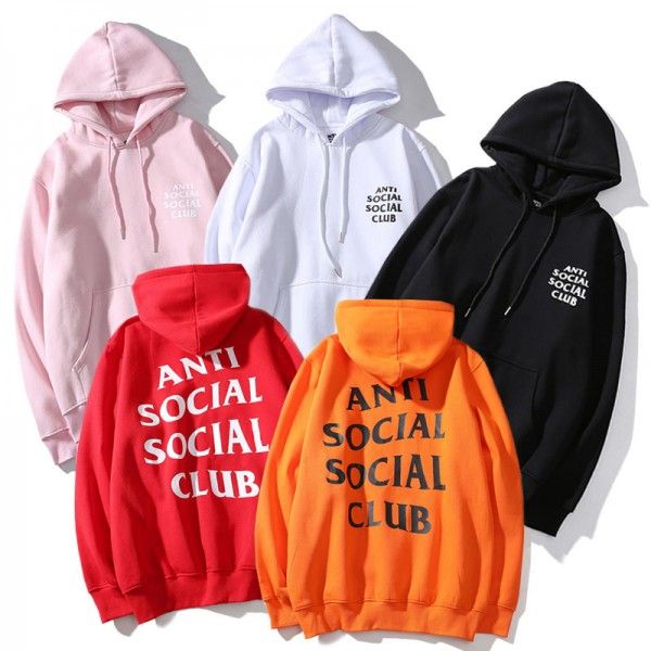 Áo Hoodie Anti Social Club Nỉ Bông Nam Nữ Unisex 