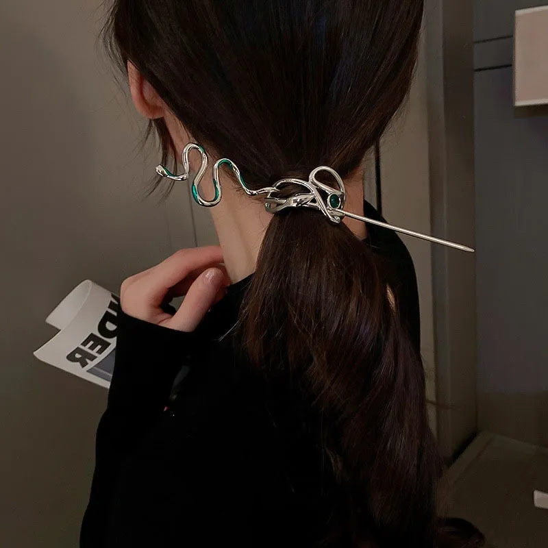 Double Snake Hair Stick