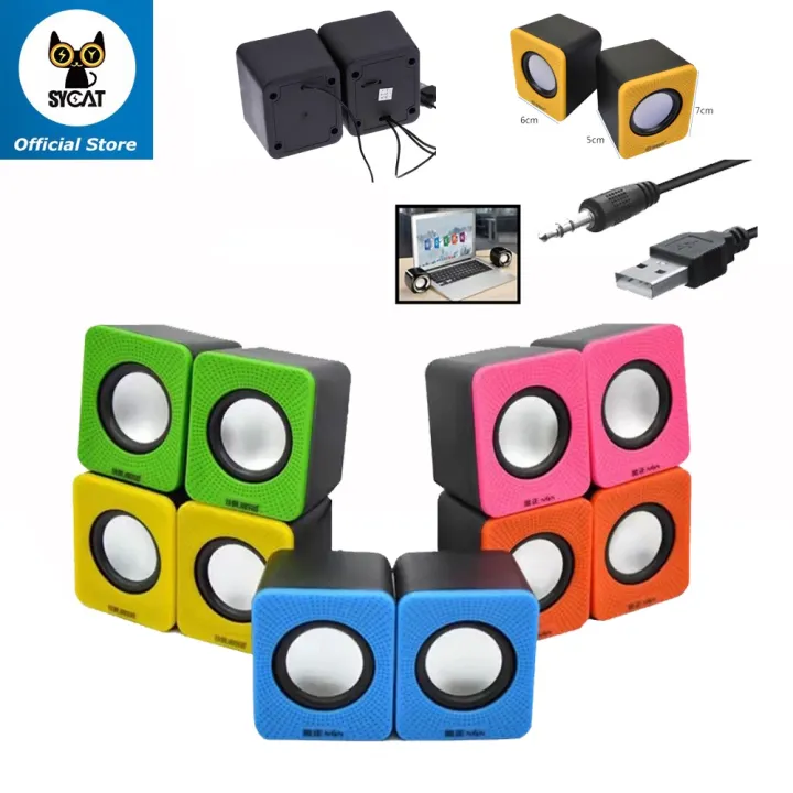 Portable Mini Speaker Computer Speaker Desktop Speakers With Subwoofer