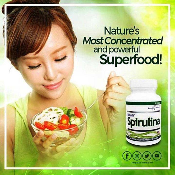 Royale SpirulinaWorld's Healthiest Superfood & The Healing Superfood