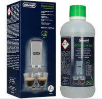 DeLonghi EcoDecalk Descaler, Eco-Friendly Universal Descaling Solution for Coffee &amp; Espresso Machines, DLSC500, 500ml (5 uses)