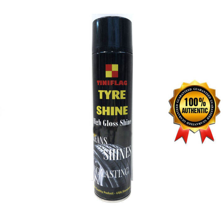 Xịt bóng lốp TiniFlag Tyre Shine chăm sóc dưỡng bóng lốp CARPRO